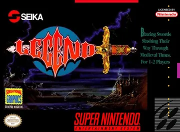 Legend (USA) (Beta) box cover front